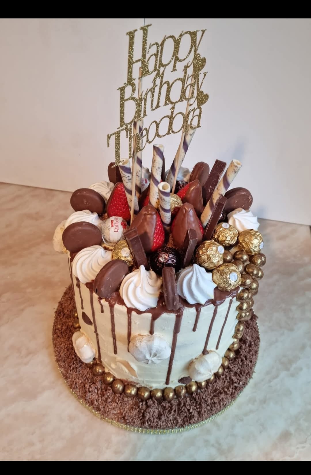 Birthday cake design